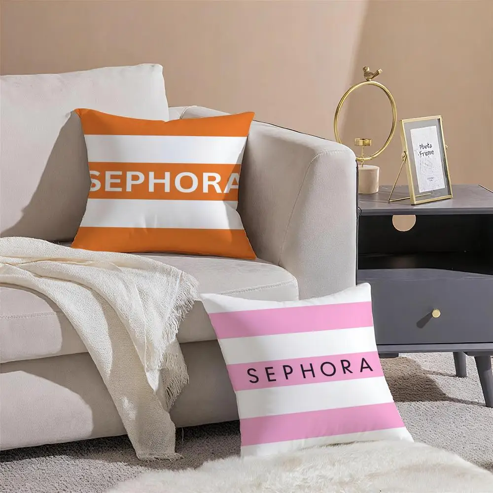 MAkeup Luxury Fashion Brand S-SEPsHORA Cushion Cover Ultra Soft Skin Friendly Fabric Cloud Like Comfort & Concealed Zipper