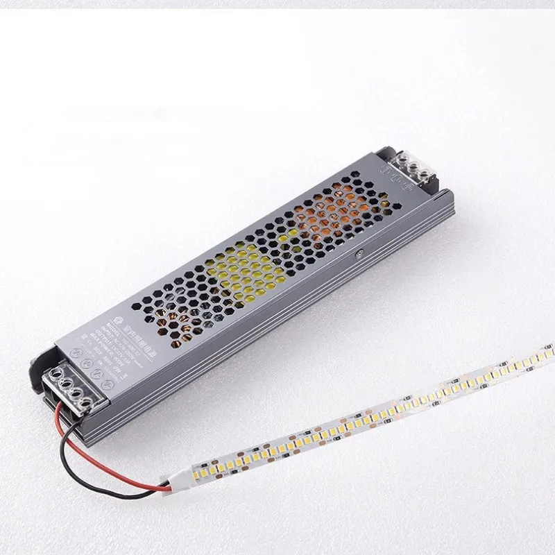 Ultra Thin LED Lighting Transformers DC 12V 24V Power Supply 60W 100W 150W 200W 300W 400W 500W LED Driver Converter