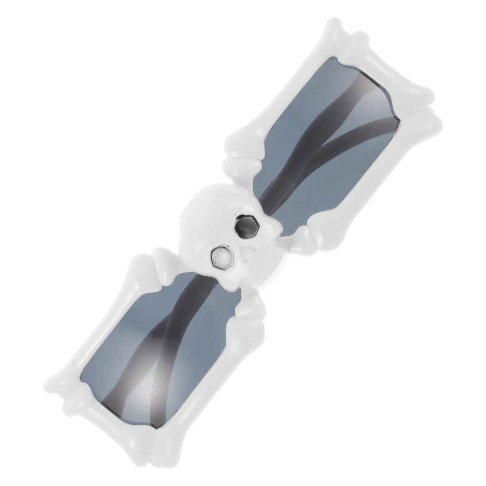 

Skull Shaped Sunglasses Lightweight Halloween Party Eyewear Novelty Decorative Plastic Frame Funny Costume Glasses Photo Prop