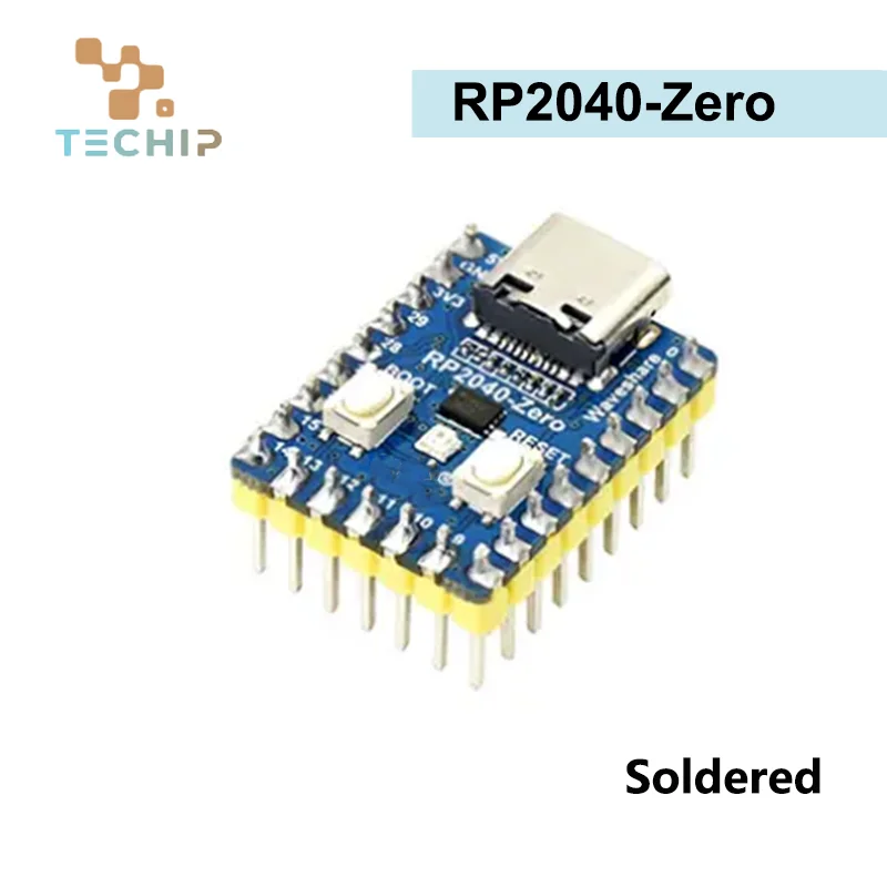 RP2040-Zero RP2040 for Raspberry Pi Microcontroller PICO Development Board Module Dual-core Cortex M0 Processor 2MB Flash