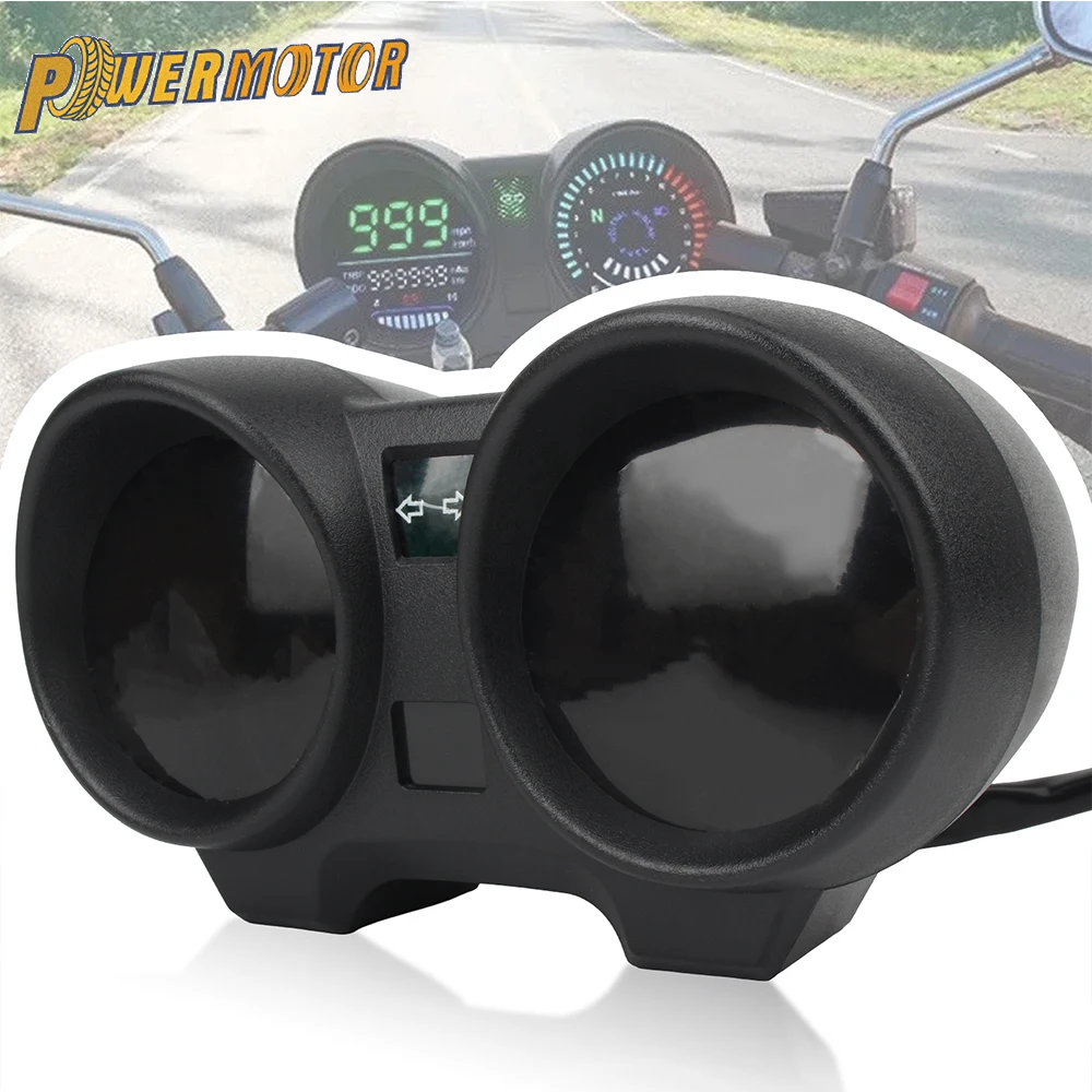 オートバイrpmメーターled電子式スピードメーターデジタルダッシュボード-ブラジルtitan-150-ホンダcg150-fan150-2010-2012用