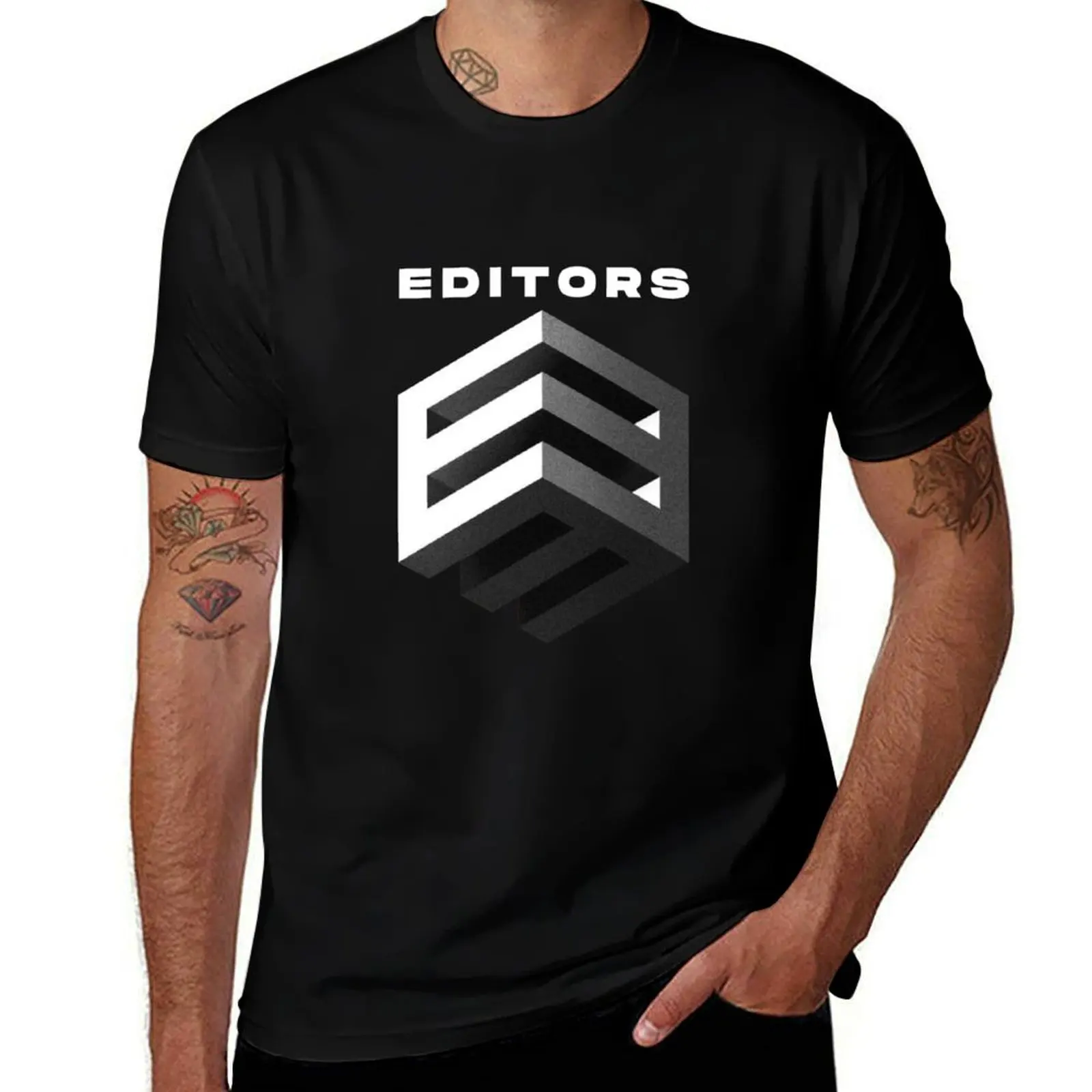 

EDITORS BAND T-Shirt cotton man t-shirts croswit shirt man cute tops vintage clothes men clothes