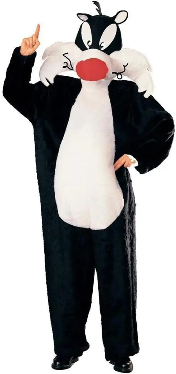 

Deluxe Sylvester Cat Costume for Adults, High Quality Halloween Cosplay Outfit