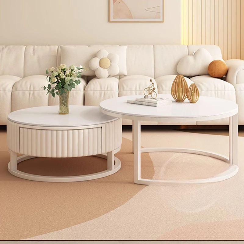 Side Table Living Room Furniture Industrial Center Tables Rooms Salon Removable Floor Tavolino Da Salotto Dining Conference