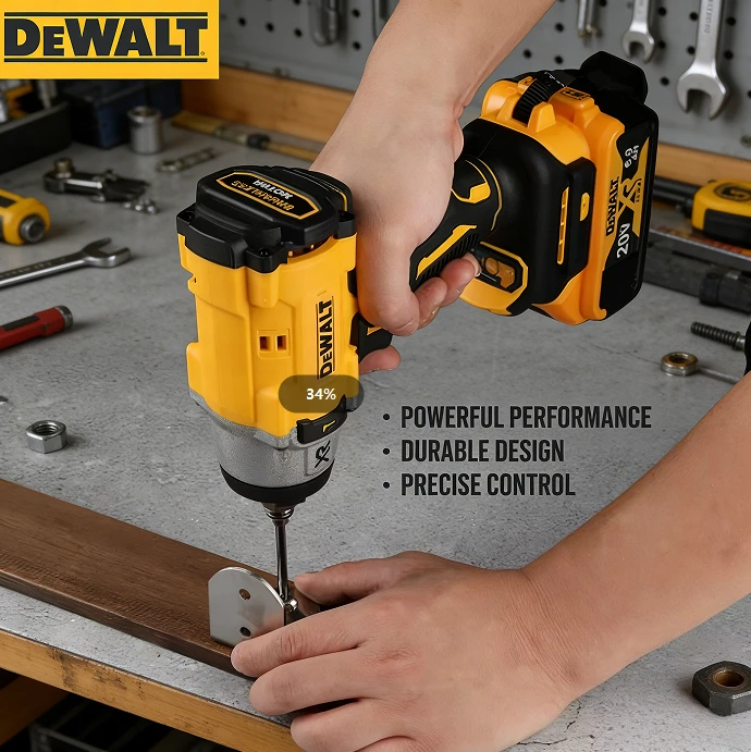 

Dewalt DCF922 brushless electric impact wrench, 610N. M high torque cordless electric wrench 20V Herramientas recargables