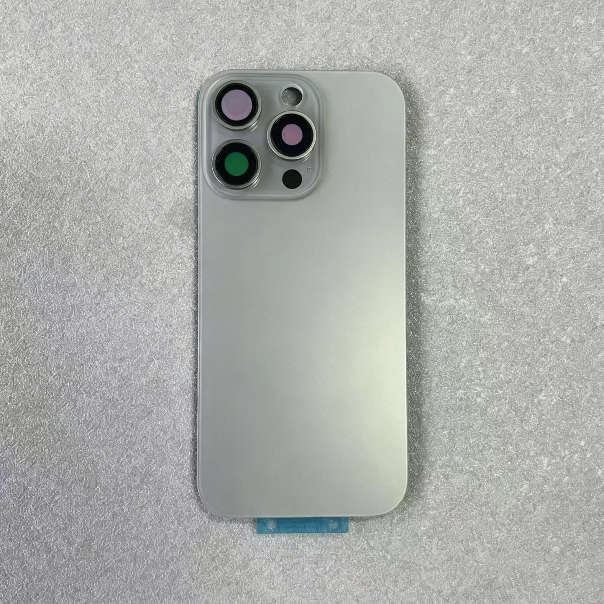 Rückglas-Ersatz für iPhone 15 Pro 16 Pro, eingebauter Magnetring und Halterung, Rückgehäuse-Reparatur DIY-Ersatzteile – Detail 4