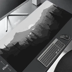 Design Large Mouse Pad 100x50cm Big Mouse Mat Computer Desk Pad Gaming Mousepad Big Keyboard Mat Gamer  Desk Mat Table Carpet