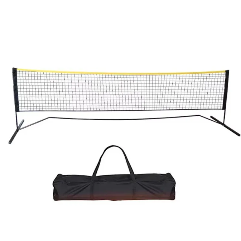 China Factory Supply Portable Net System Indoor/Outdoor Training Regulation Size Alloy Steel Frame Net Carry Bag Pickleball Post