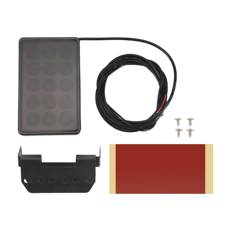 

Compact LED Car Brake Light 15LED F1 Style Universal Shell Pilot Light Car Rear Spoiler LED Brake Light Tail Light