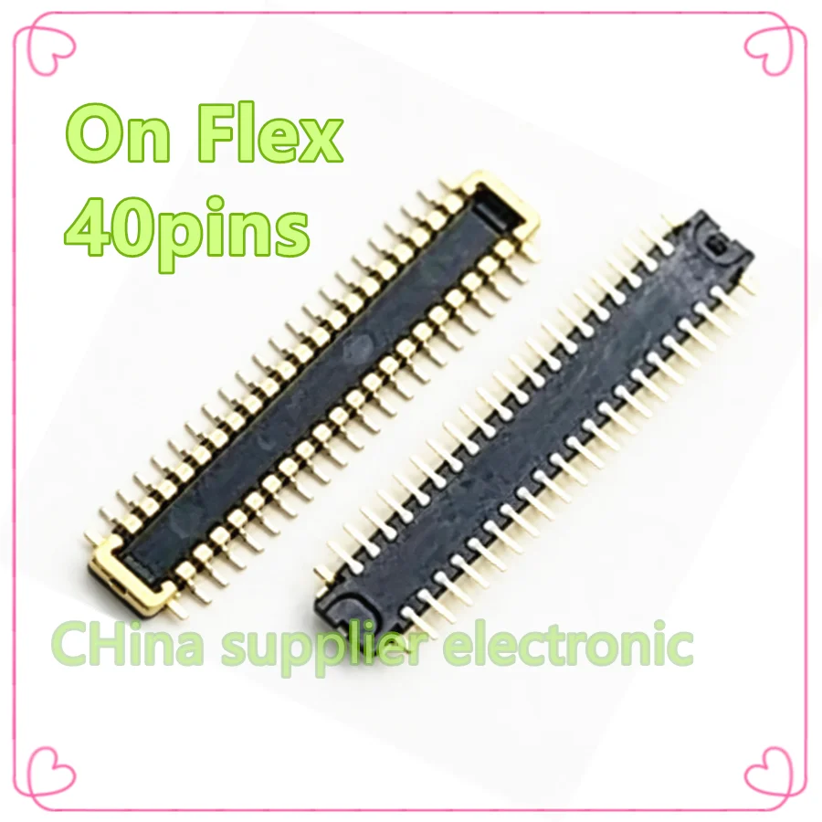 For Huawei Honor Tablet M5 M6 LCD screen display base connection buckle motherboard cable FPC connector 40pins