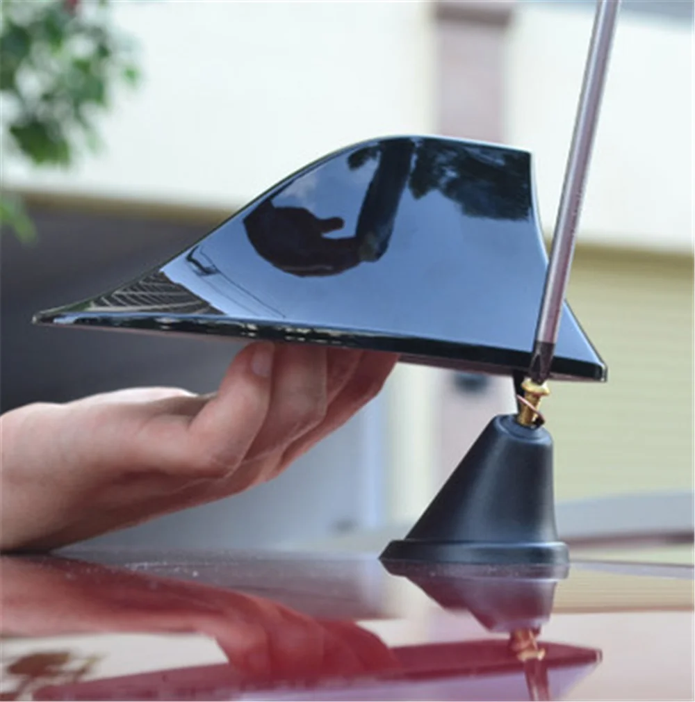 Car shape shark fin roof tail line modification signal radio for Fiat Freemont Doblo 695 FCC4 500e Viaggio Strada 500C
