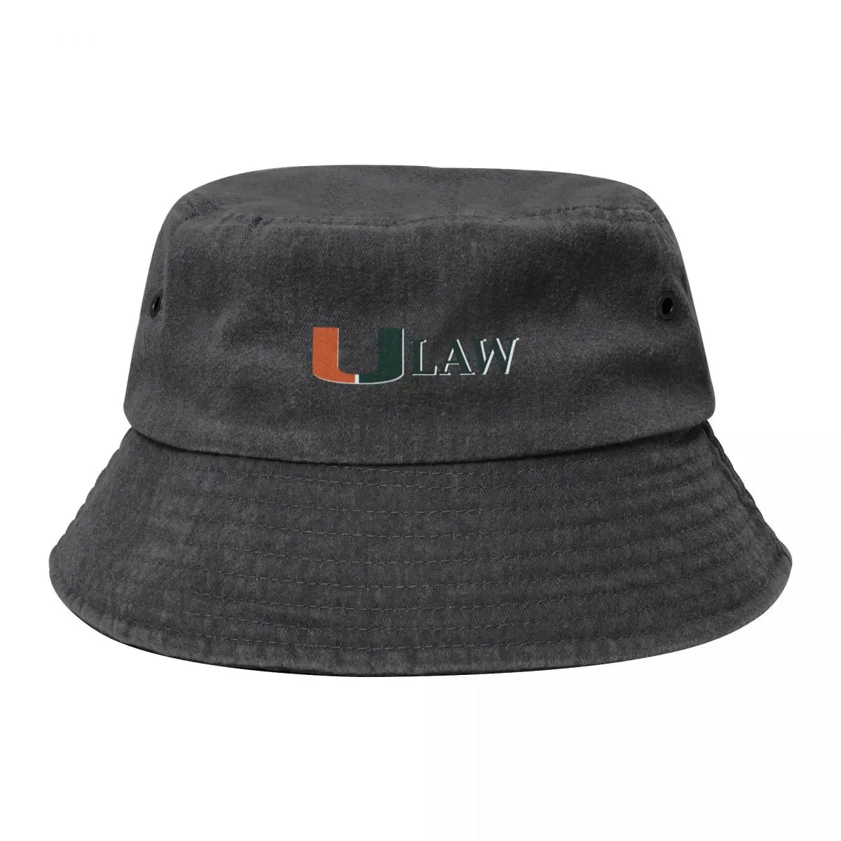 

University of miami law logo Bucket Hat western Hat beach hat Anime Hats Man Women's