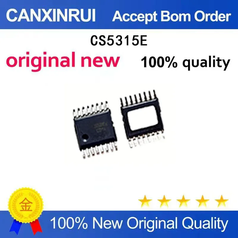 

(5-100 Pieces) Brand new original CS5315E package EQA-16 6V input three lithium battery series charging chip IC