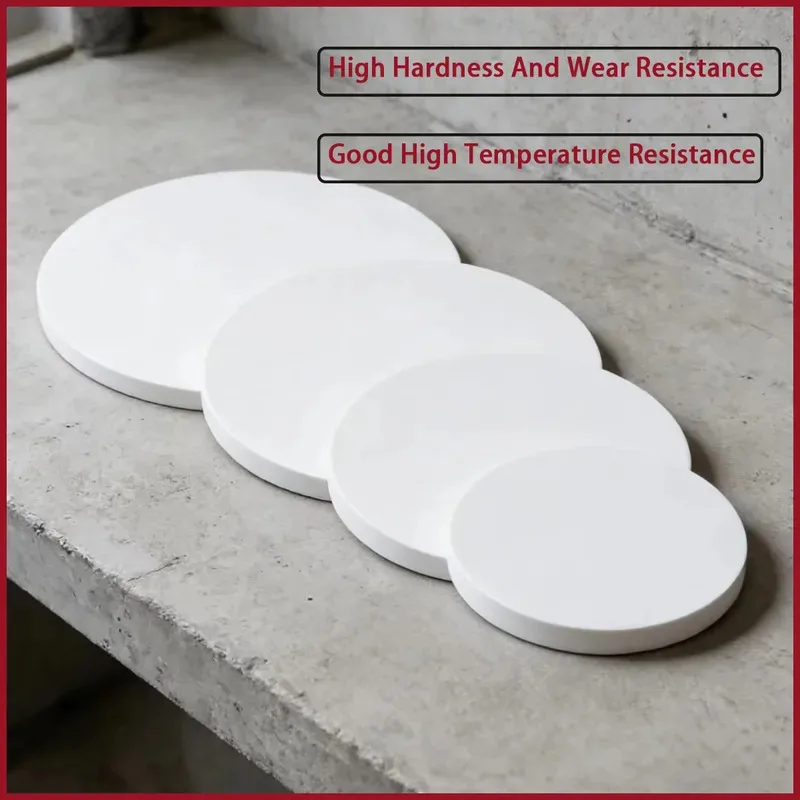 

Alumina Ceramic Circular Plate 0.25-4mm Diameter High Purity Al2O3 Disc for Mechanical Processing & Chemical Equipment