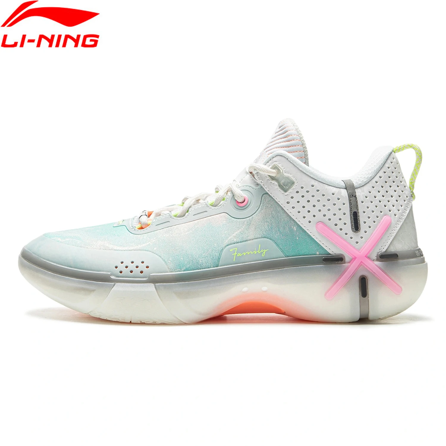 Li-Ning Mannen WADE SHADOW 6 Op Hof Basketbal Schoenen Kussen Wearable Sportschoenen Stabiele Ondersteuning Sneakers ABPU029