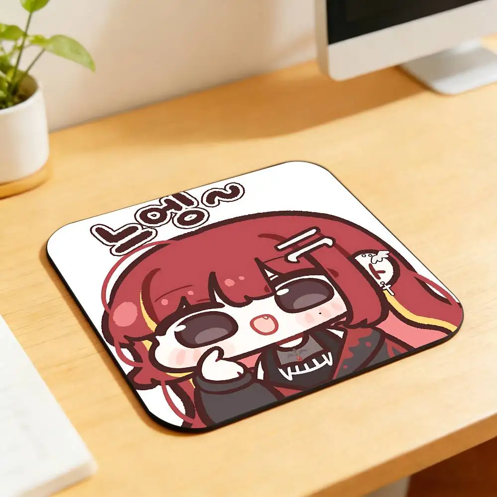 Cute A-Akane L-Lize Singer Square Decorative Fridge Magnets for Home Kitchen Office Whiteboard & Locker