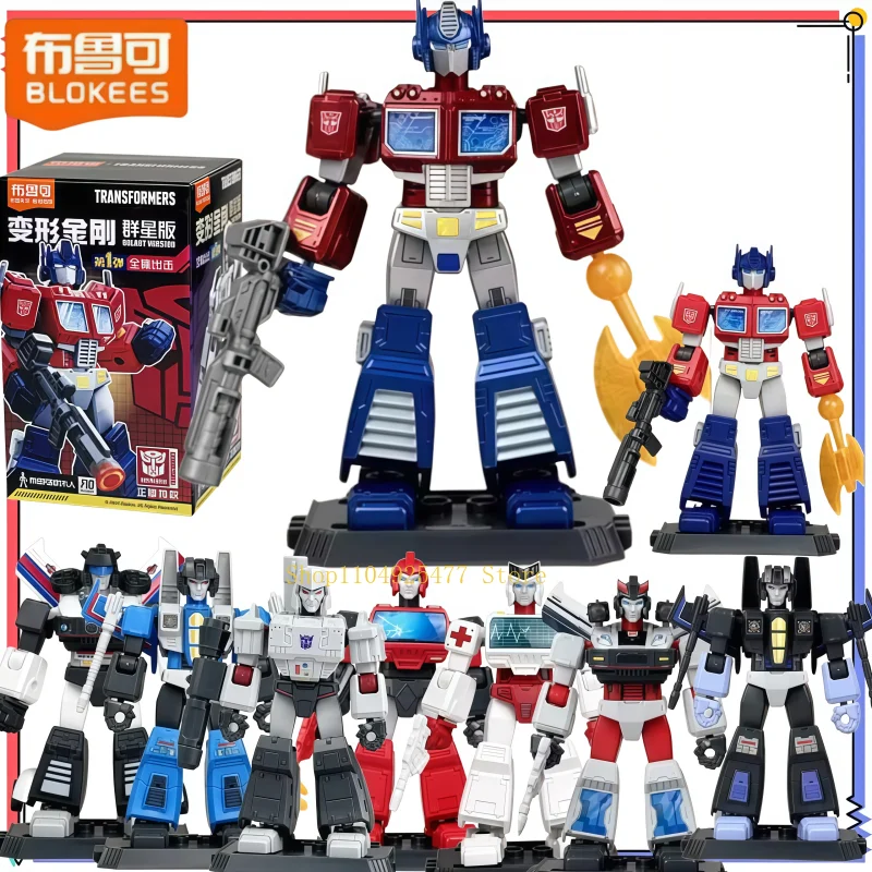 BLOKEES Transformers Star Edition 1nd Building block assembly model Man Optimus Prime Megatron Assemble Toy Children's Gift