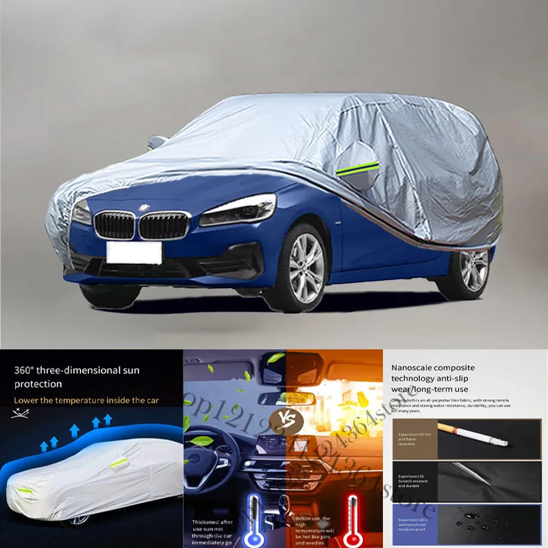 For BMW 2 Series Auto Anti snow Anti dust Anti uv Anti peeling paint And Anti Rainwater 210t car cover Car cover protection