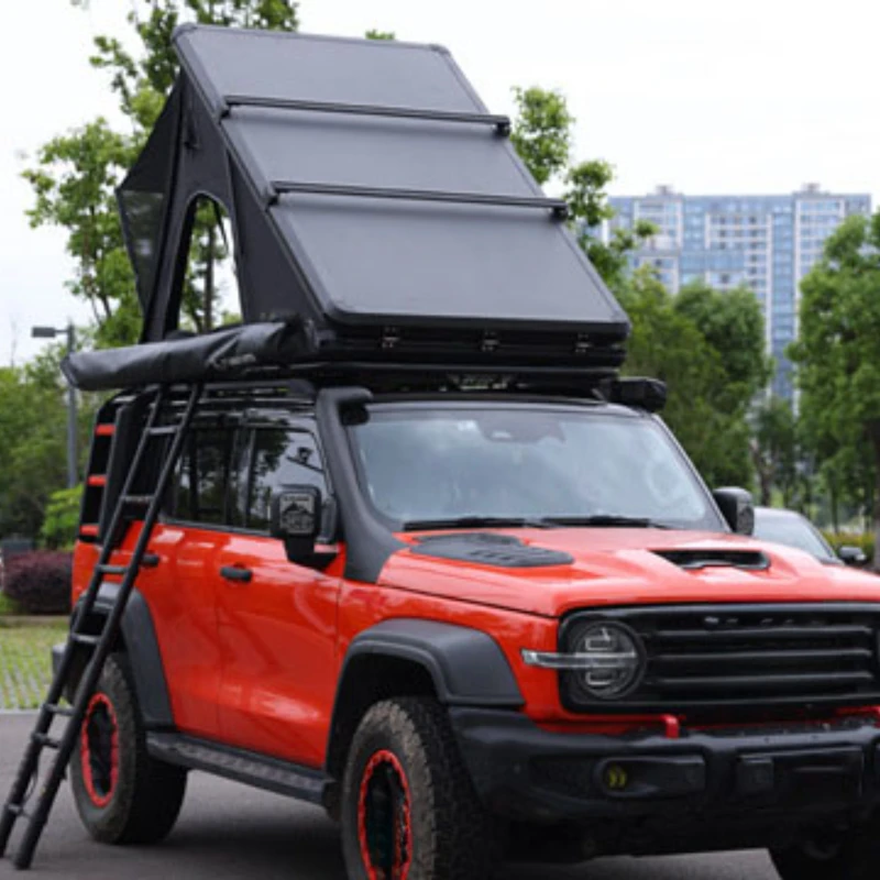 High Quality Aluminum Roof Top Tent Four-season Double Layer Waterproof Quick Automatic Opening Offroad Van