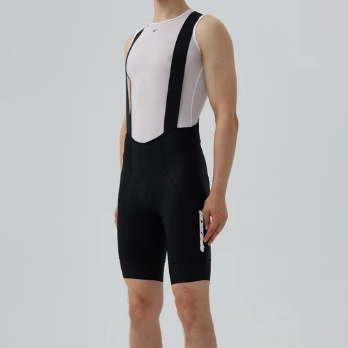 Imagen 1 del producto SPEXCEL 2025 NUEVOS pantalones cortos con pechera Tranning para hombre, ajuste de carrera, tela de secado rápido y transpirable con almohadilla de alta densidad para un paseo prolongado