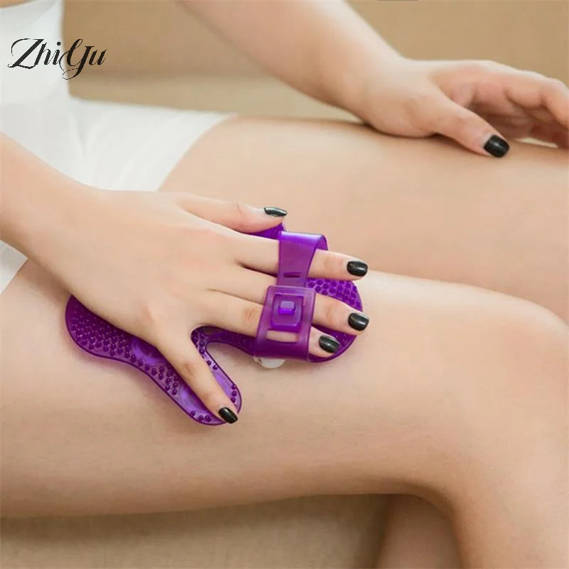

Palm Shaped Massage Glove Body Massager With 9 360 Degree Roller Metal Roller