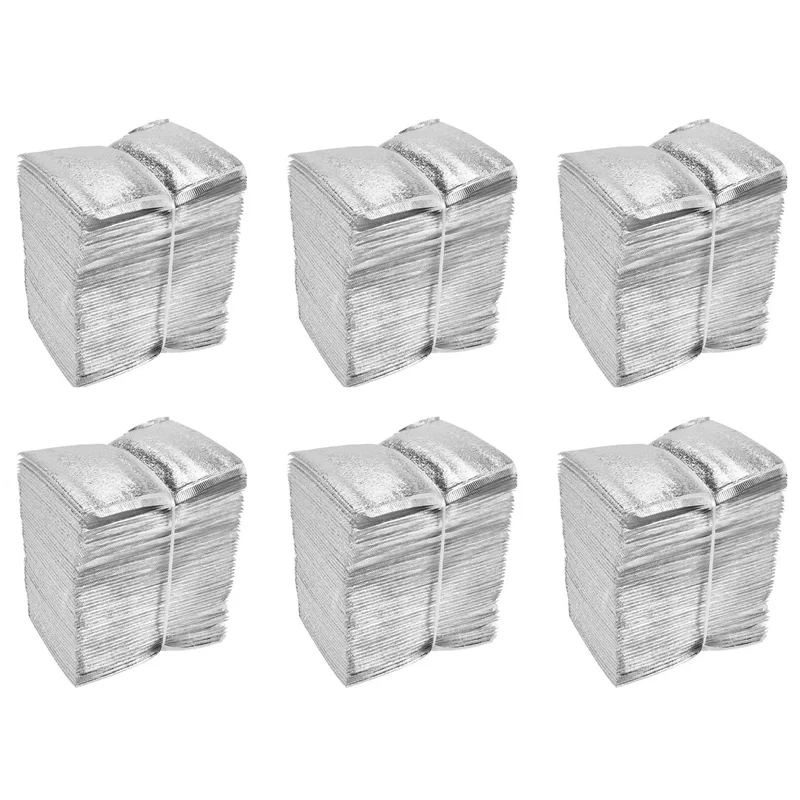 

B59A 300Pcs Lunch Cooler Bag Insulation Picnic Portable Ice Pack Food Thermal Bag Food Delivery Drink Carrier Insulated Bag