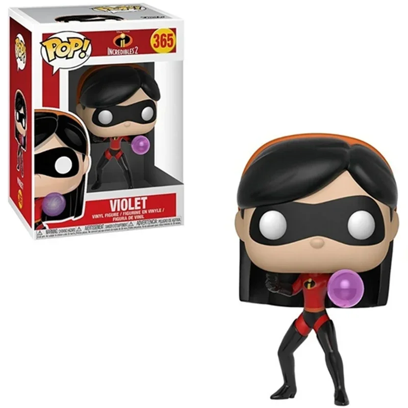 FUNKO POP  Incredibles 2 VIOLET #365 Vinyl Action Figure Dolls Collection Models for Children Toys