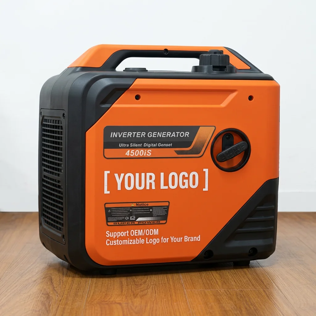Ultra Silent 4.0kW Portable Inverter Generator 3500 Watts Lightweight Power Station For Camping RV Caravan Trip