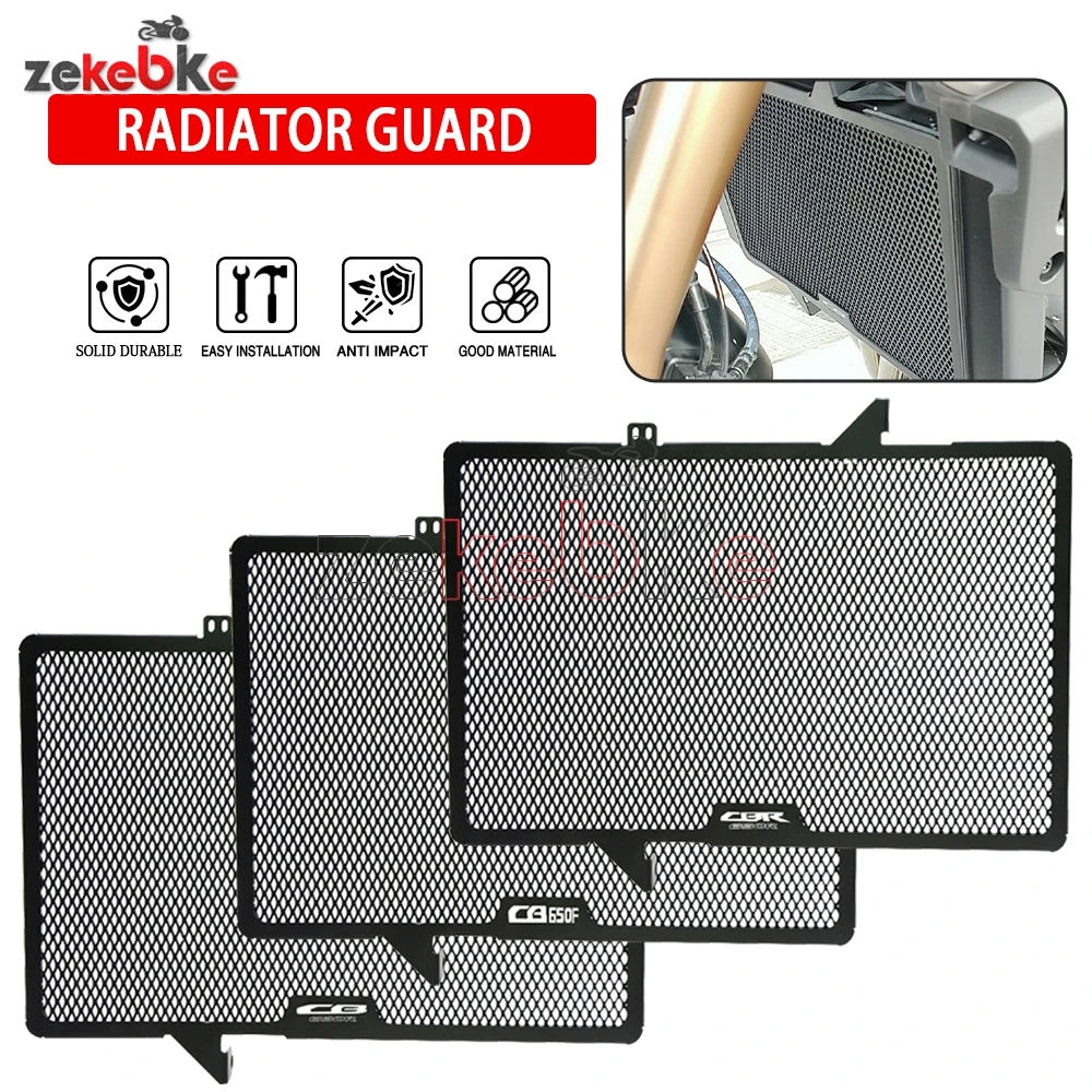 

CB650R CBR650R CB650F CBR650F Radiator Grille Guard Protector Cover For Honda CBR 650R Neo SP Cafe 2014-2024 CB650R 2024-2026