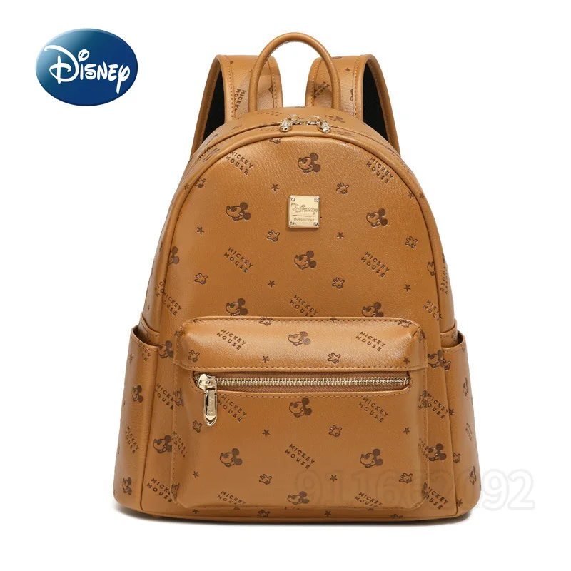 

Disney Mickey New Mini Backpack Luxury Brand Original Women's Mini Backpack Cartoon Fashion Travel Leisure Women's Backpack