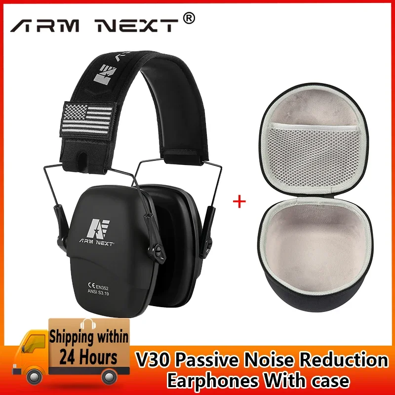 

ARM NEXT Shooting Anti-Noise Earmuff Tactical Hunting Folding Ear Defenders Hearing Protection Soundproof with Storage Case