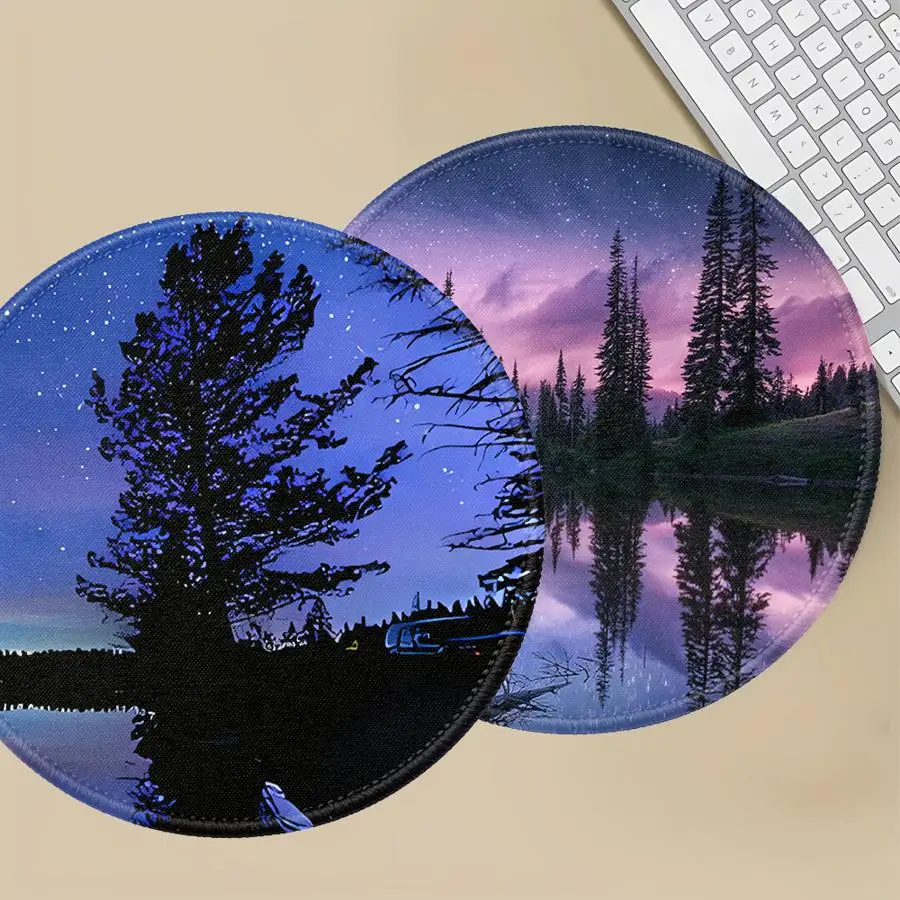 Anti slip 1pc Mouse Pad Computer Laptop Pad Keyboard Mouse Pad office Pad Game Console Pad Desk accessories Landscape