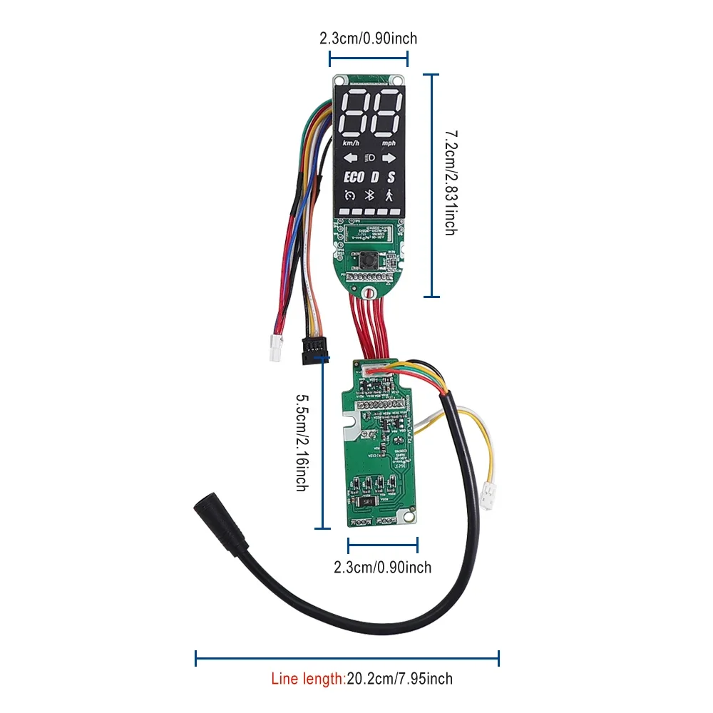 Dashboard Controller Board for Ninebot F2 Pro Electric Scooter KickScooter LED Display Screen F2 Series Instrument Parts