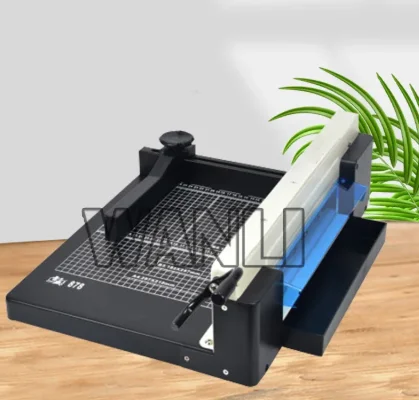 

DIY Office and Home Paper Cutter 878-A4 Manual Paper Cutter, 4cm Paper and Photo Cutter