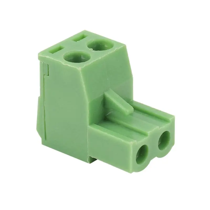 A27F-60 Pcs 5.08Mm Pitch 2Pin Plug-In Screw PCB Terminal Block Connector Right Angle