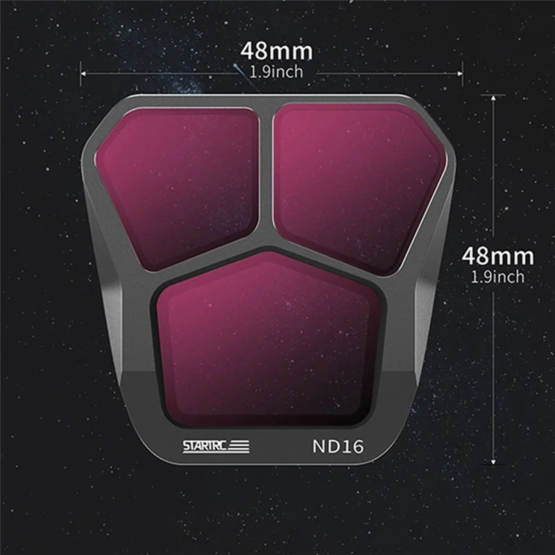 STARTRC For DJI Royal 3 Pro Convenient Practical Four-Piece Set ND8/16/32/64 Filter Drone Filter-X64A