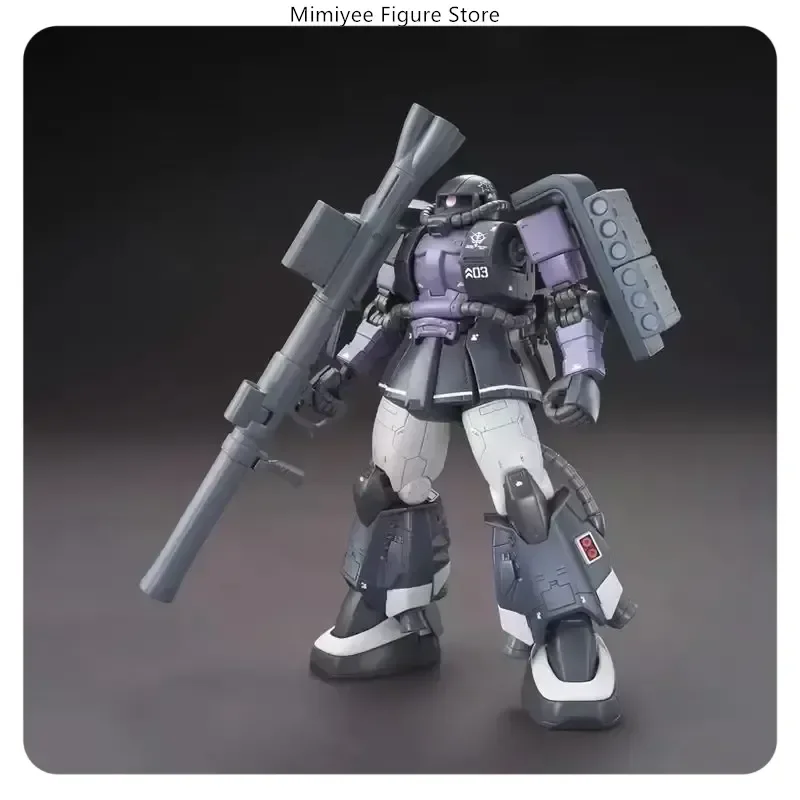 Gaogao Ms-06r-1a Zaku II High Sniper Rifle Axe Cannon Model Kit 1/144 Scale HG Assembly Action Figure for Collectors And Gifts
