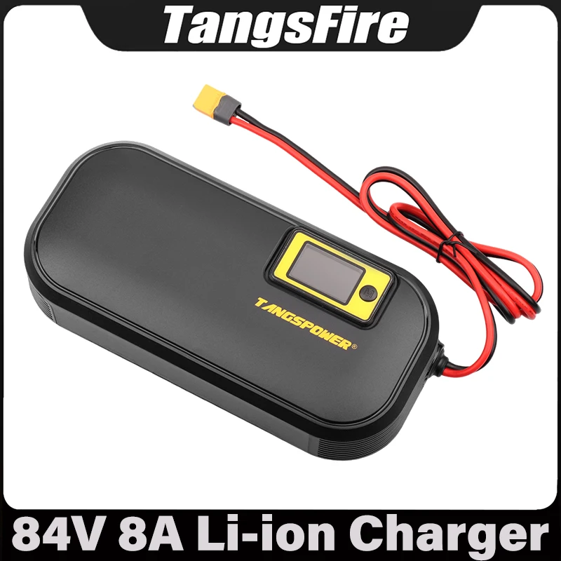 84V 8A 18650 Lithium Battery Charger 20Series For 72V 74V Li-ion Battery Pack Charger Selectable EU/US/AU/UK High Quality Plug