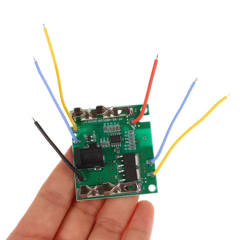 18650 Lithium Batteries Pack Lipo Cell Module DIY 21V Li-ion BMS PCM Lithium Battery Charging Protection Board For Makita 5S PCB image 3