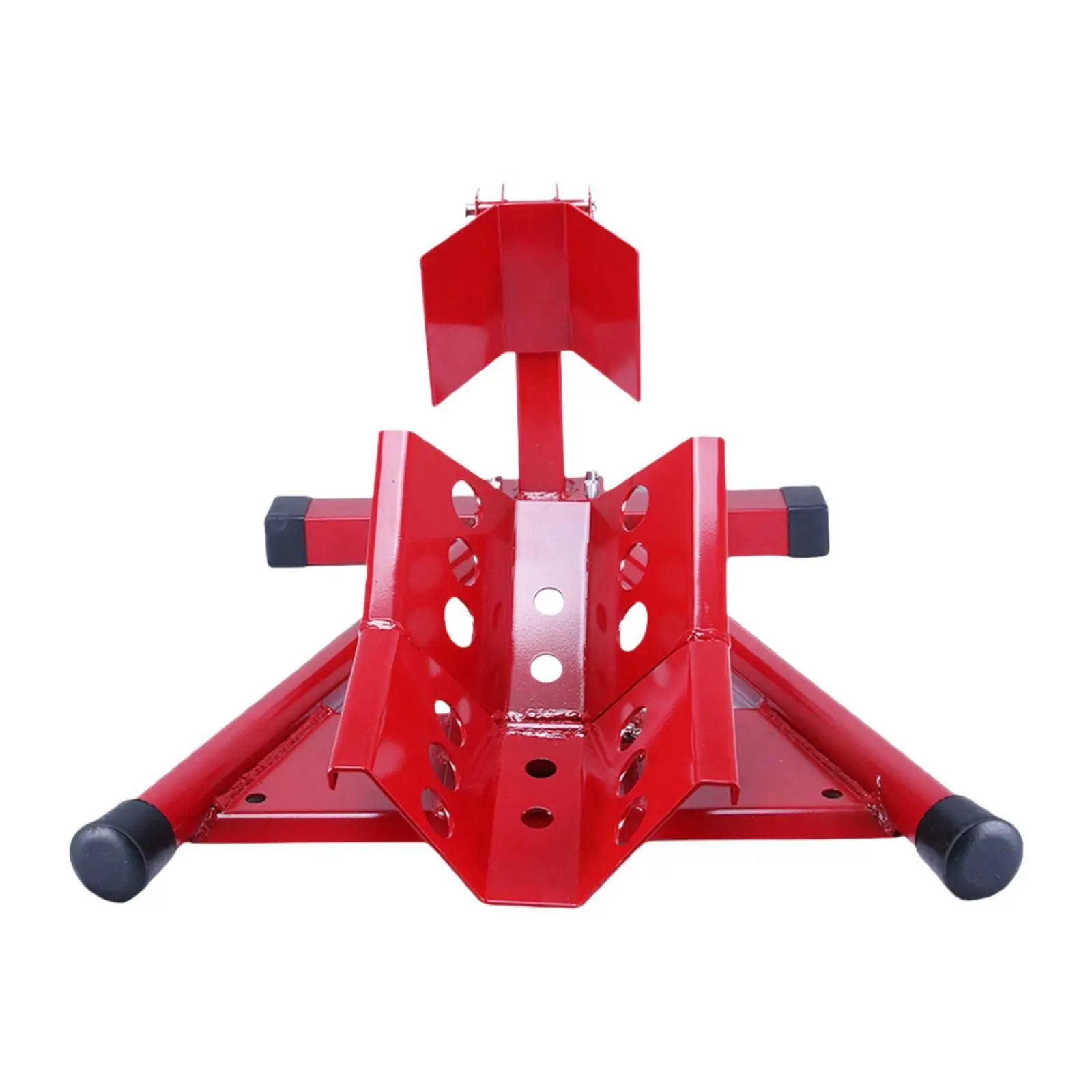 

Adjustable Motorbike Wheel Chock Steel Construction Stable Front Tire Holder Heavy Duty Parking Stand for Motorcycle Trailer