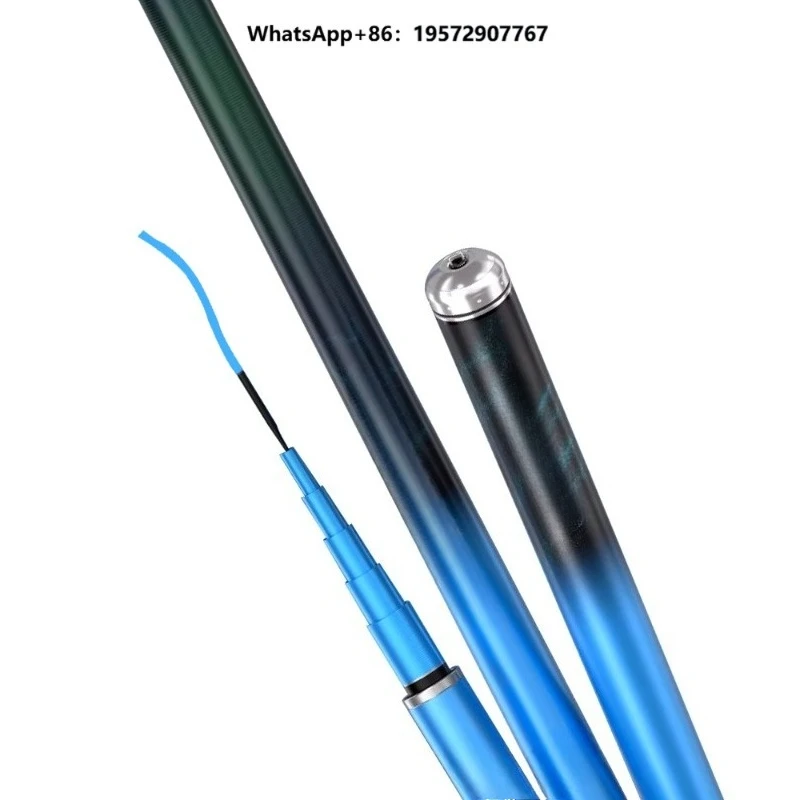 Q026  5.5H K75 5.4m 6.3m 7.2m 7.5m 8.1m  Fishing Pole Fishing Rod  Carbon Fiber Rod Freshwater Rod