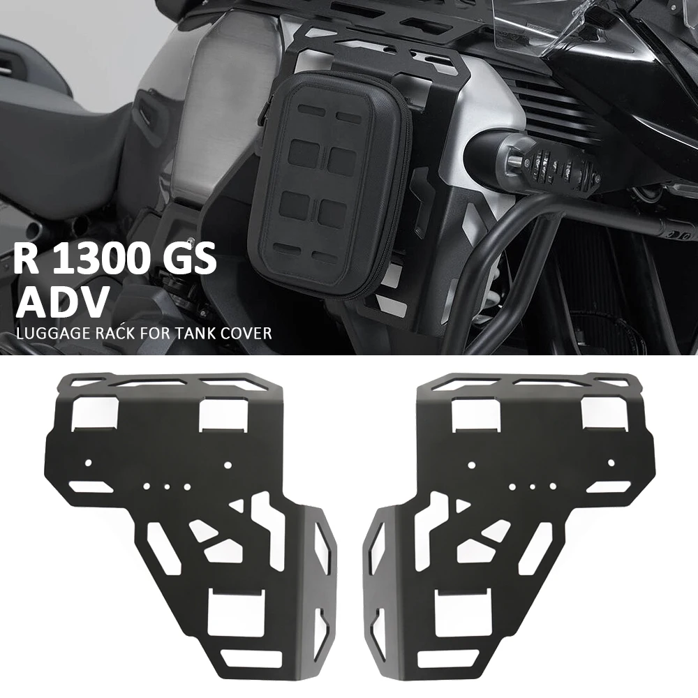 

2024 2025 For BMW R 1300 GS Adventure GS1300 R1300GS ADV Motorcycle Fuel Tank Side Rack Luggage Bag Bracket Holder Kit