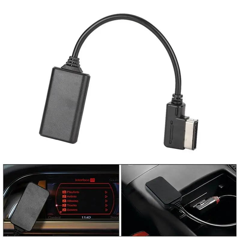 【Top Sale !!】Bluetooth Adapter Auxiliary Cable Bluetooth Audio Cable For Q5 A5 A7 R7 S5 Q7 A6L A8L A4L