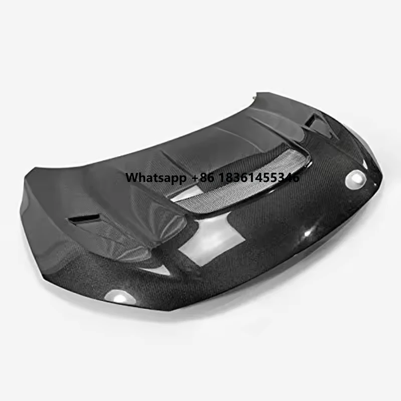 

for Civic Type R 10th Gen X 2017+ ，After actual vehicle installation Test VS Style Carbon Fiber Front Engine Hood Bonnet