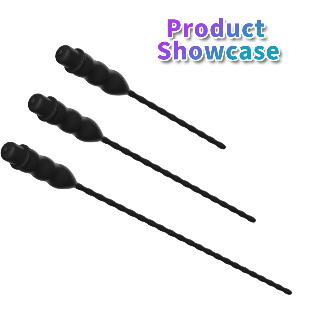 10 Frequency Urethral Vibrator Sound Catheter Penis Plug Sex Toys for Men masturbation Penis Insertion horse eye Urethra Dilator - Image 5