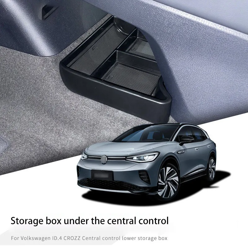 

Center Console Armrest Storage Box Tray ABS Car Organizer Container For Volkswagen ID.4X/ID.4CROZZ Accessories