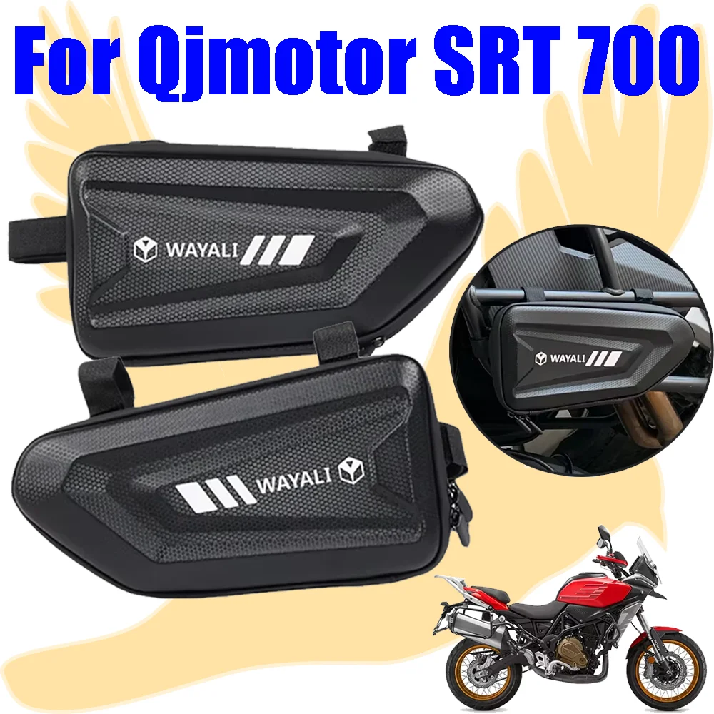 

For Qjmotor QJ SRT 700 SX S X SRT700 SRT700S SRT700X SRT700SX Accessories Side Bag Tool Bags Frame Bumper Waterproof Storage Bag