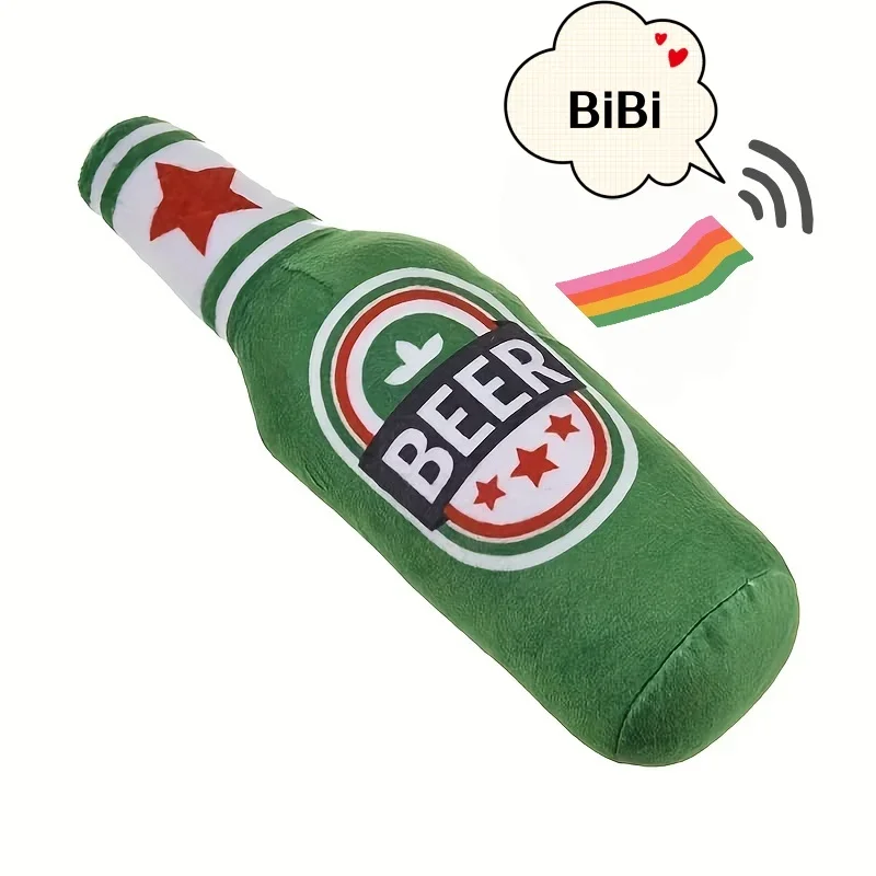 Das neue Simulationsbier-Plüschtier mit Soundfunktion und BB-Geräuschen wird als Spielzeug bezeichnet. Hunde können durch Kauen und Zähneknirschen die Langeweile lindern – Detail 2