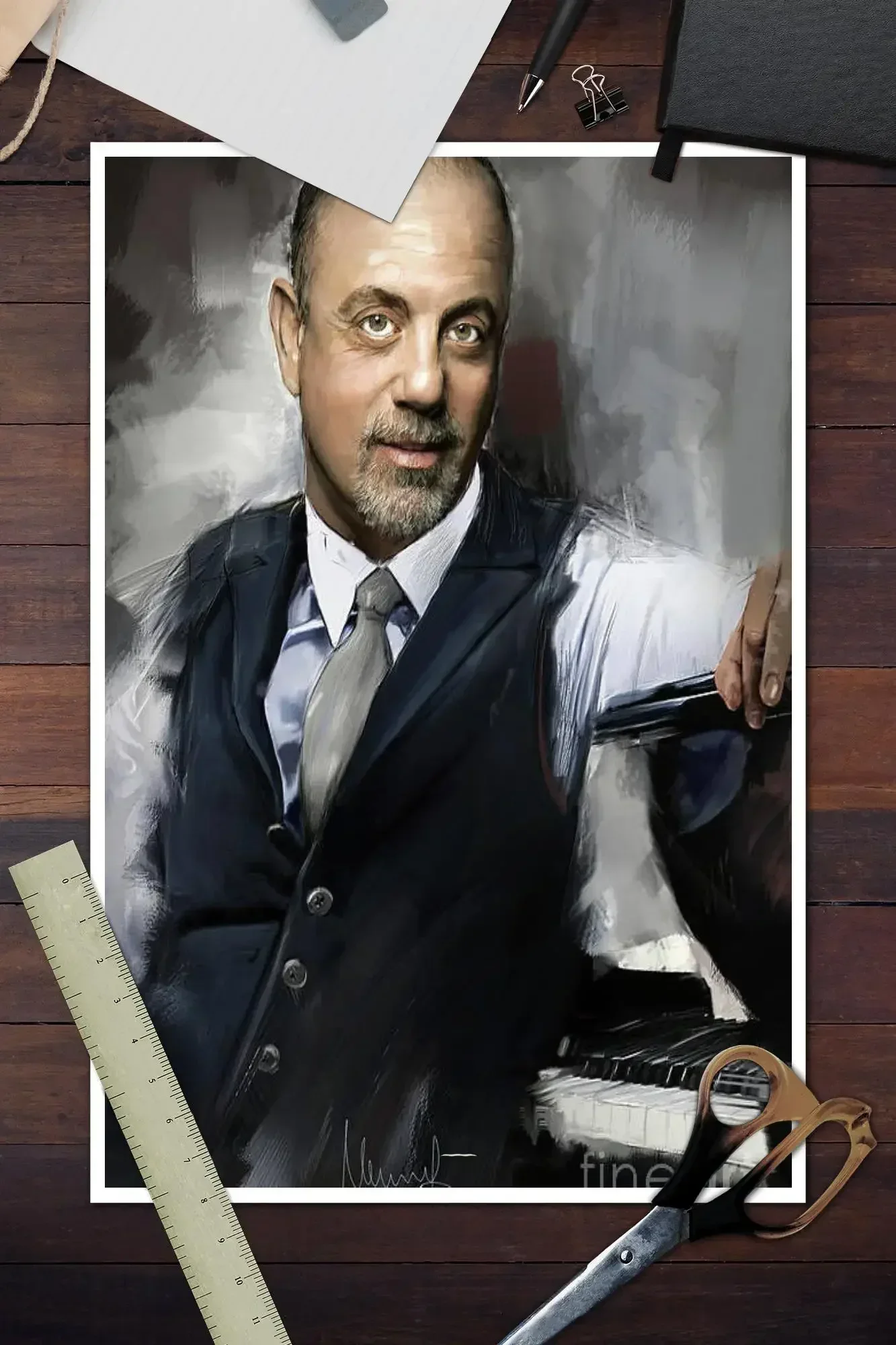 Billy joel poster imprime arte da parede pintura em tela cartaz para família moderna sala de estar decoração casa