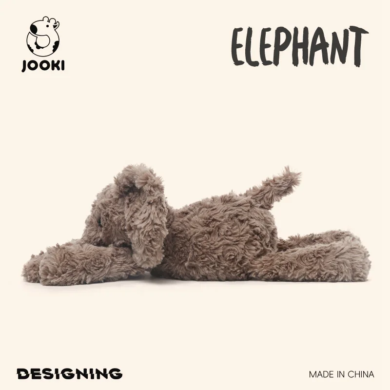 35 سنتيمتر لطيف الفيل ألعاب من نسيج مخملي لينة النوم القماش دمية مضحك الطفل النوم رفيق غرفة الديكور الفتيات هدايا عيد ميلاد الطفل